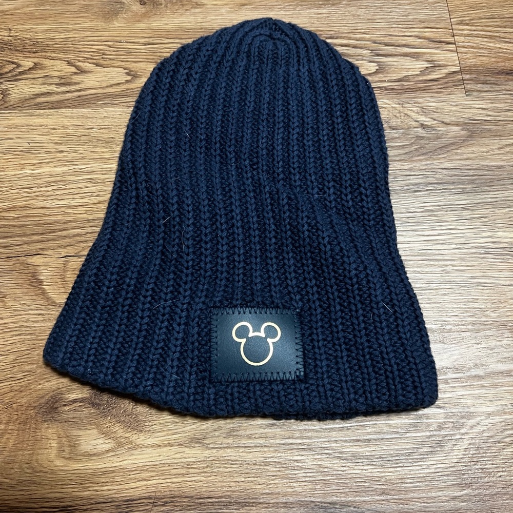 Disney x Love Your Melon Navy Blue Knit Beanie